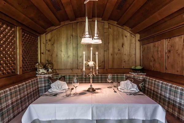 The restaurant San Cassiano Gran Ancëi