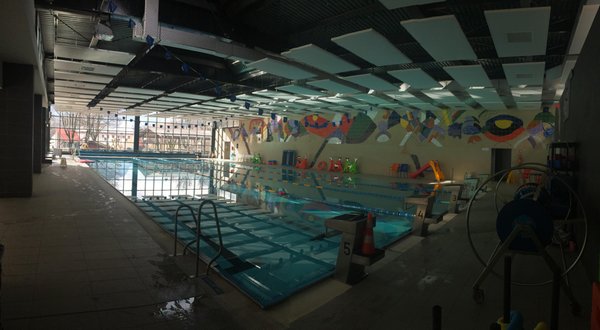 Foto des Hallenschwimmbads