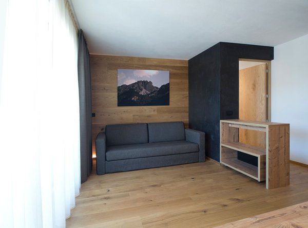 La zona giorno Appartamenti Villa Kriendl
