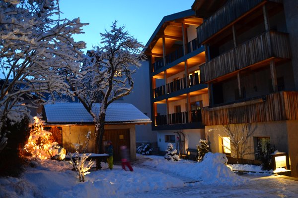 Foto invernale di presentazione Appartamenti Villa Kriendl