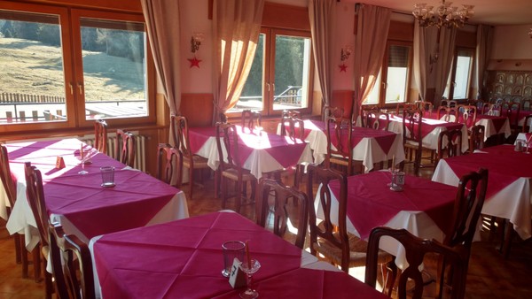 Das Restaurant Folgaria Forte Cherle