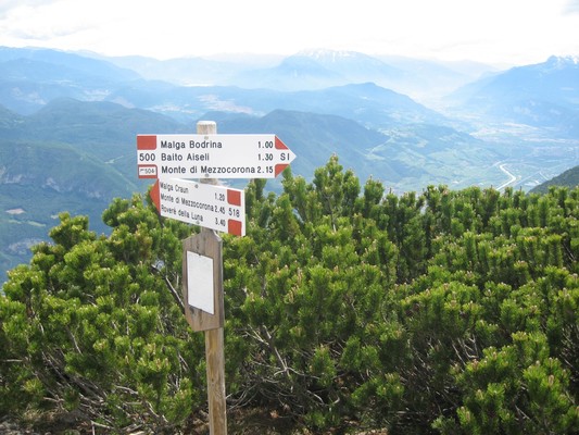 Panoramic view Trento