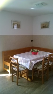 La zona giorno Appartamenti Chantal