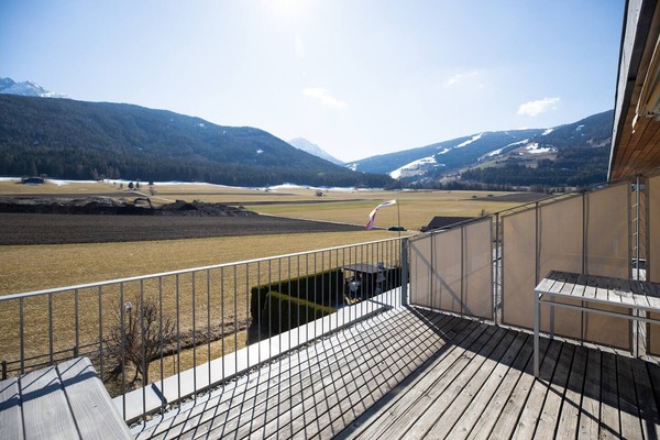 Foto vom Balkon Appartements Durnbrunn
