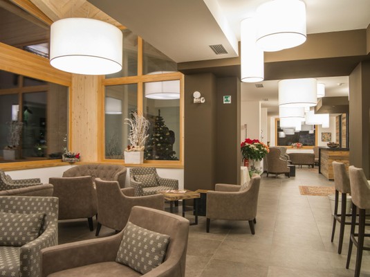 Le parti comuni Garni-Hotel Caminetto