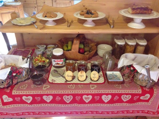 La colazione Bed & Breakfast Maso Santa Maria