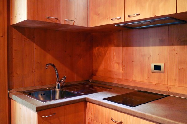 Foto der Küche Chalet Camping Olympia