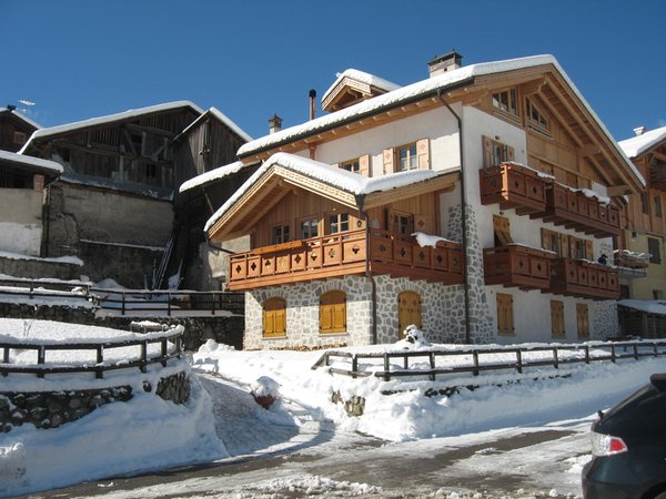 Foto esterno in inverno Maso Margherita