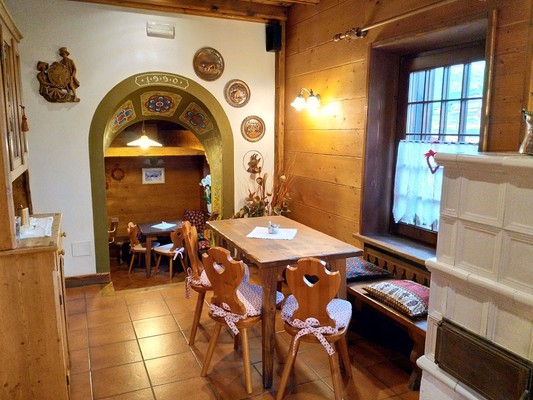 Das Restaurant Sappada Corona Ferrea