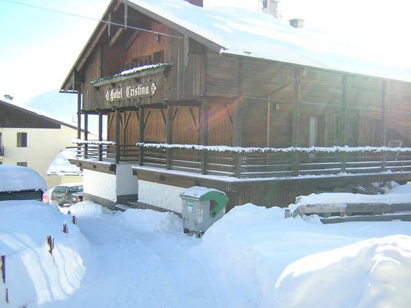 Foto esterno in inverno Cristina