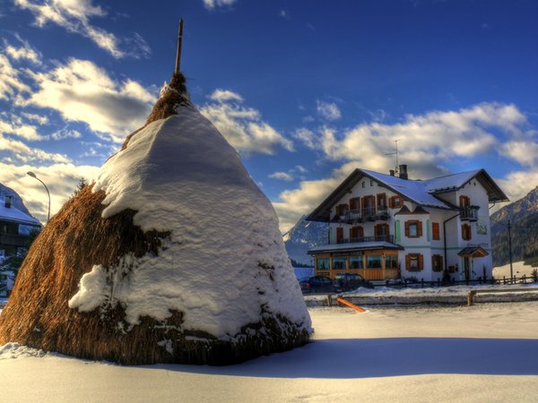 Foto esterno in inverno Quinz
