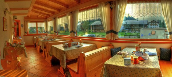Il ristorante Sappada Quinz
