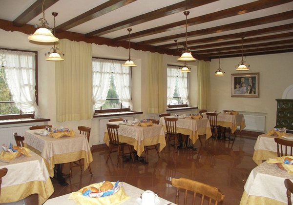 Il ristorante Sappada Villa Erika
