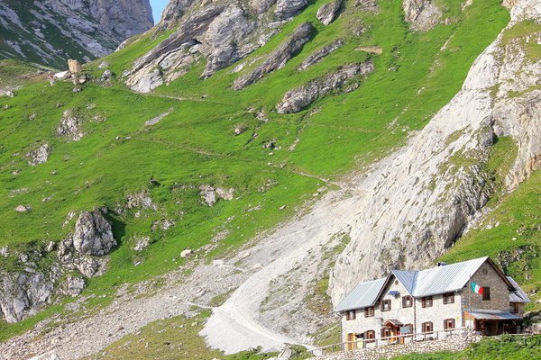 Position Mountain hut Pier Fortunato Calvi Sappada
