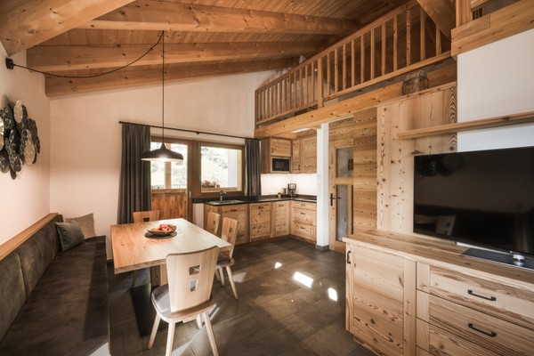 The living area Farmhouse apartments Enzianhof