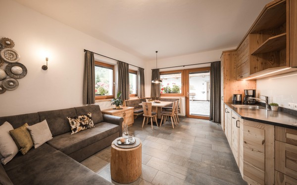 The living area Farmhouse apartments Enzianhof