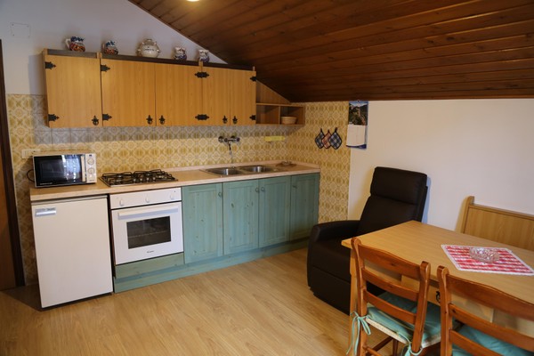 Foto der Küche Casa Genziana