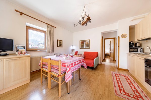 La zona giorno Appartamenti Piller Hoffer Cristian