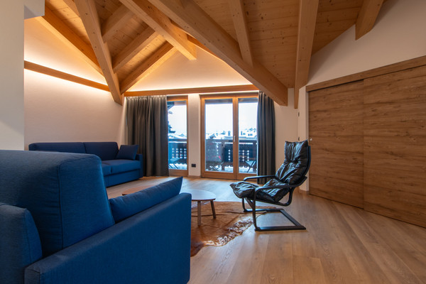The living area Chalet Layla
