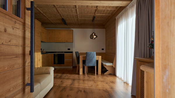 The living area Sappada Family Apartments