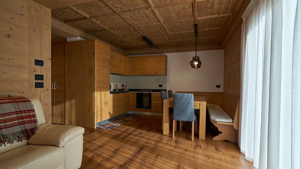 The living area Sappada Family Apartments