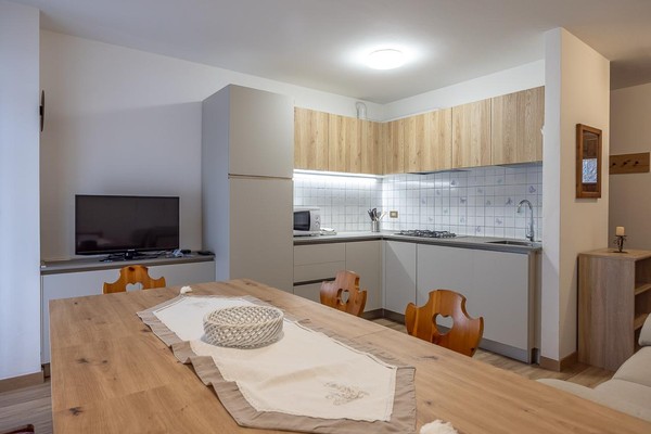 La zona giorno Appartamenti Casa Sonne