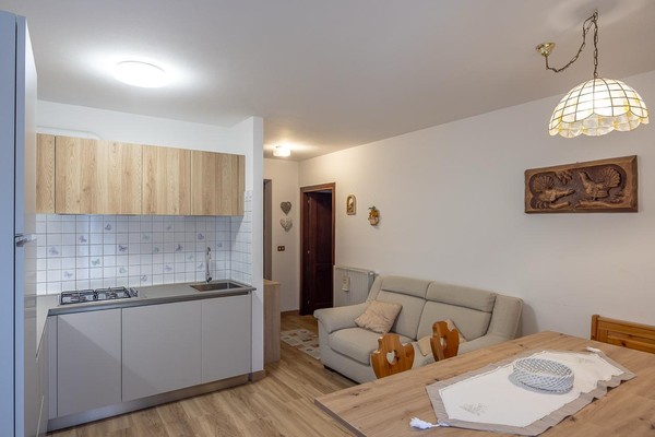 La zona giorno Appartamenti Casa Sonne
