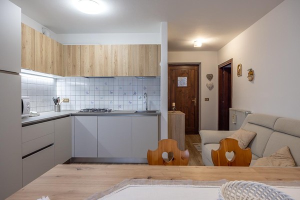La zona giorno Appartamenti Casa Sonne