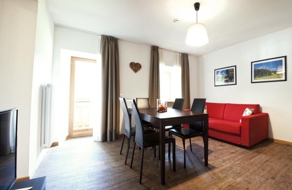 Der Wohnraum Residence Cavanis Wellness & Private Spa
