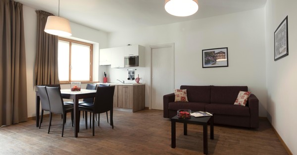Der Wohnraum Residence Cavanis Wellness & Private Spa