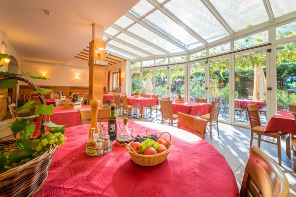 Il ristorante San Paolo (Strada del Vino Nord) zum Guten Tropfen