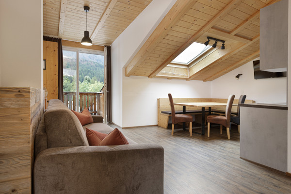 Der Wohnraum Dolomite Apartments Familiaris