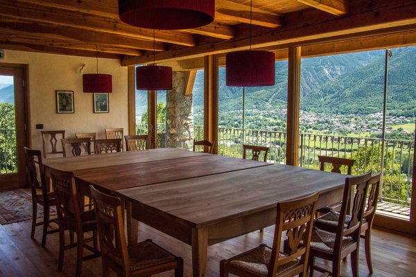 La colazione Pensione in agriturismo Les Granges