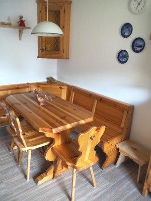 Der Wohnraum Ferienwohnung De Martin Topranin Pio
