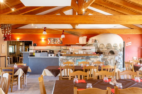 Das Restaurant Quart (Aosta) La Pinsa