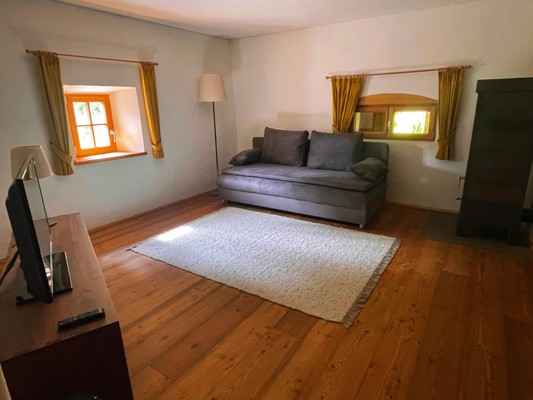 The living room Silentium Dolomites Chalet