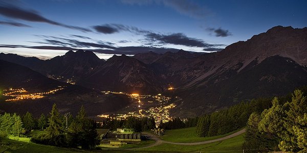 Panoramic view Bormio