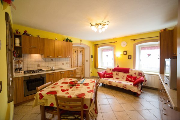 Der Wohnraum Ferienwohnung Zambelli Tortoi Pamela
