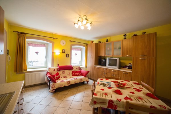 Der Wohnraum Ferienwohnung Zambelli Tortoi Pamela