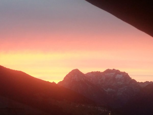 Aussicht vom Betrieb