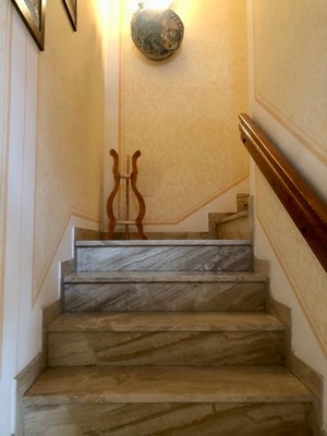 The entrance