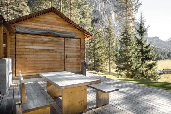 Foto esterno Mountain Lodge Tamersc