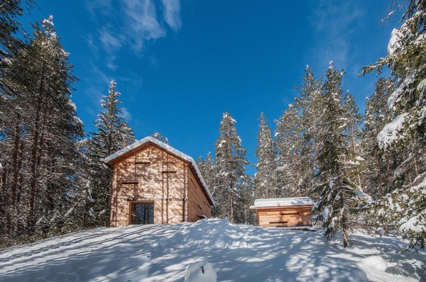 Foto esterno Mountain Lodge Tamersc