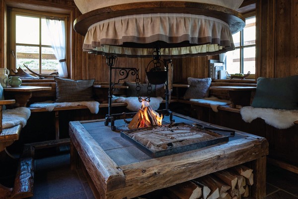 Il ristorante Sauris Borgo Eibn