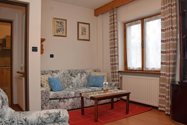 Der Wohnraum Ferienwohnungen in den Dolomiten im Val Comelico