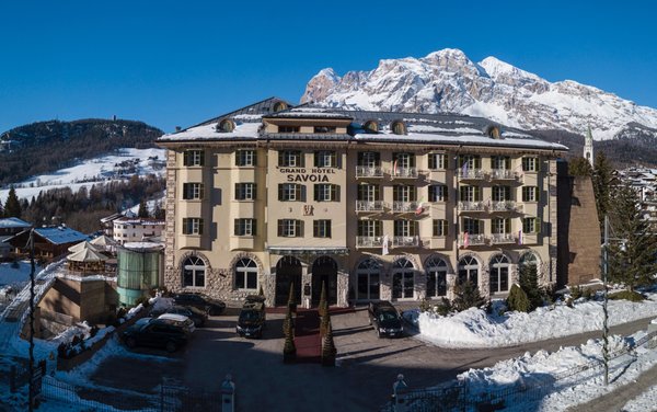 Foto invernale di presentazione Grand Hotel Savoia