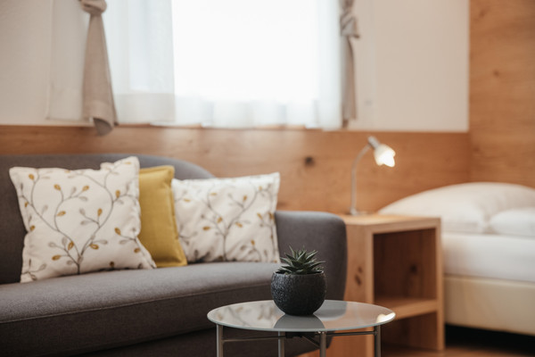 The living area Apartments Dependance Hotel La Fradora Klima Haus