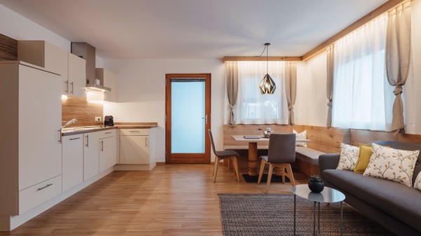 Der Wohnraum Ferienwohnungen Dependance Hotel La Fradora Klima Haus