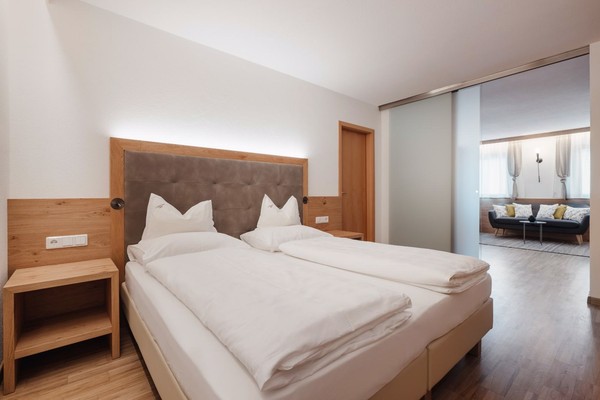 Foto vom Zimmer Ferienwohnungen Dependance Hotel La Fradora Klima Haus