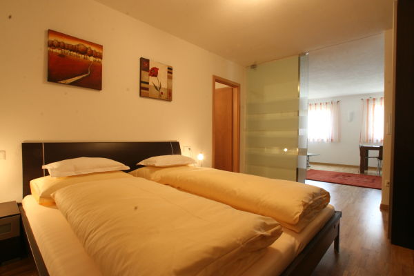 Foto vom Zimmer Ferienwohnungen Dependance Hotel La Fradora Klima Haus